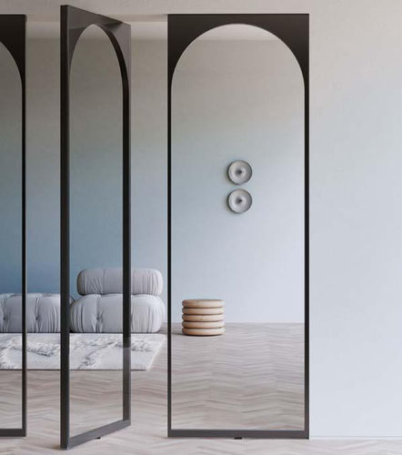 Tür für Innenbereich - RIVIERA - SCRIGNO - Glas / Schiebe / schwenkbar