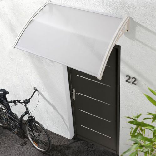 Vordach für Eingang - TIMELESS® - SEDPA - Metall / Polycarbonat / flach