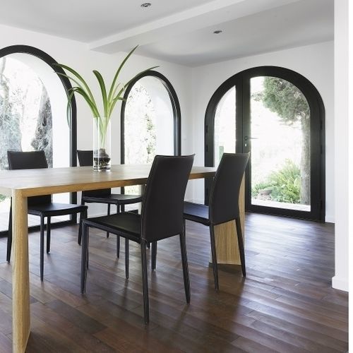 Einflügelige Fenstertür - 4200 - Sepalumic - Schiebe / feststehend / Aluminium
