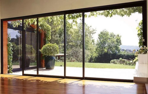 Glasschiebetür - 4300 - Sepalumic - Aluminium / mit Doppelverglasung / zweiflügelig