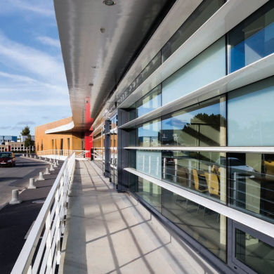 Aluminiumprofil - Elegance 52 HL/VL - Sapa Building Systems - für Fassaden / für Glasscheiben / Fugen