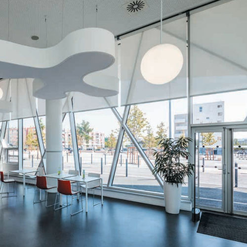 Profil für Fassaden - NRGY FL - Sapa Building Systems - für Glasscheiben / Fugen