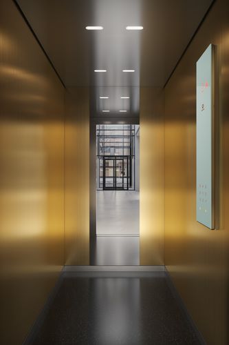 Elektrischer Aufzug - 3000 PLUS - Schindler - für Tertiärsektor / ohne Maschinenraum / für den Innenraum