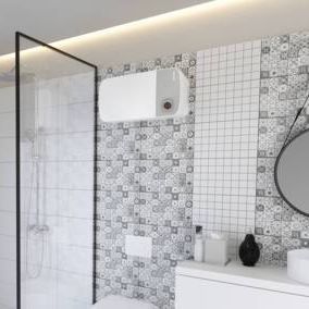 Elektrischer Warmwasserbereiter - NEO LITE - ATLANTIC - wandmontiert / horizontal / Design