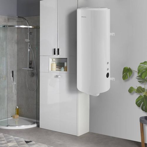 Solarwarmwasserbereiter - STEATITE - ATLANTIC - freistehend / wandmontiert / vertikal