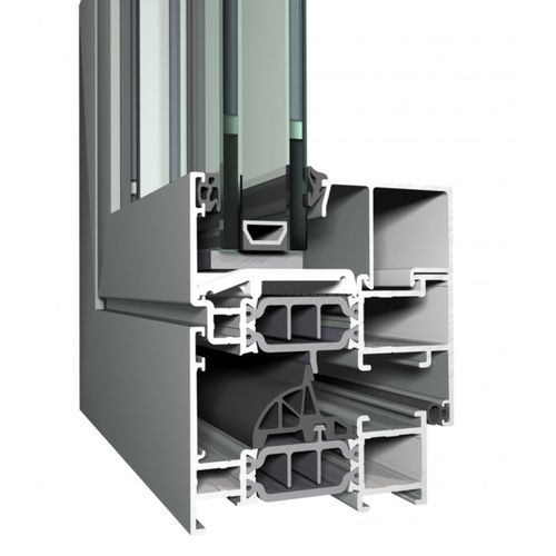 Aluminium-Fensterprofil - CONCEPTSYSTEM 77 - Reynaers Aluminium - wärmeisoliert / einbruchsicher / feuerfest
