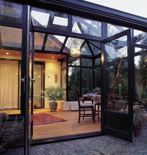 Aluminium-Veranda - TR 200 - Reynaers Aluminium - für Gewerbegebrauch