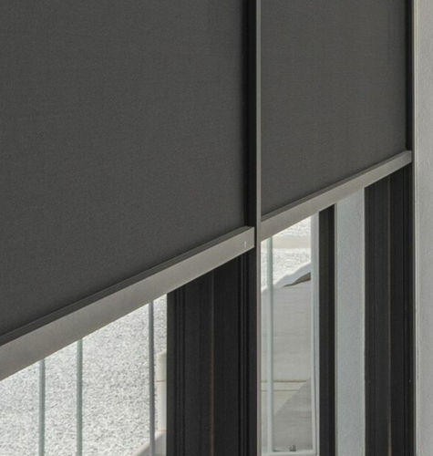 Aluminium-Sonnenschutzlamelle - FIXSCREEN MINIMAL - Reynaers Aluminium - für Fassaden / für Fenster / horizontal