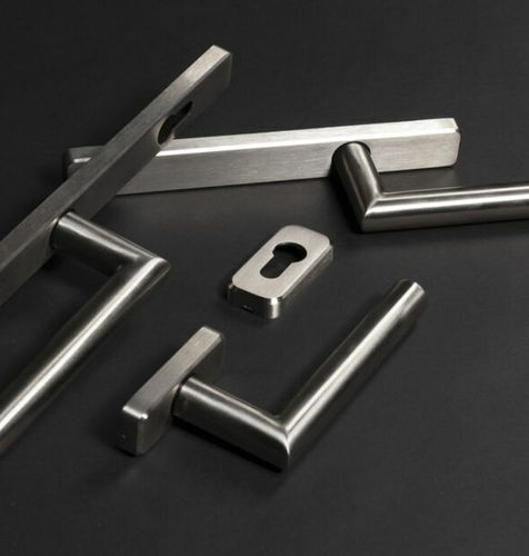 Türgriff - CONTOUR - Reynaers Aluminium - Stahl / modern / für Privatgebrauch