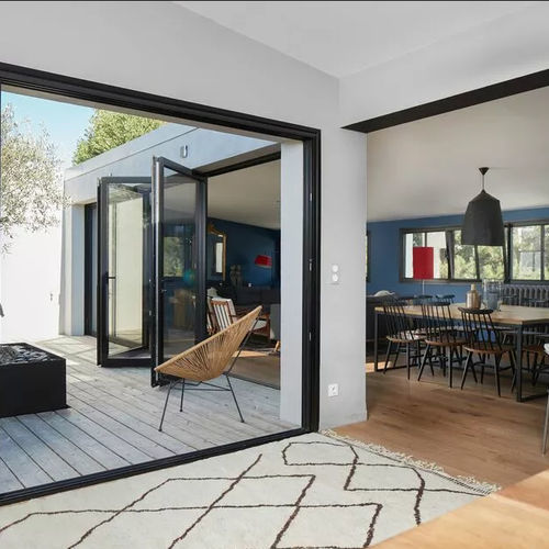 Aluminium-Schiebesystem - CONCEPTPATIO 68 - Reynaers Aluminium - Tür / für Möbel / Einbaukasten