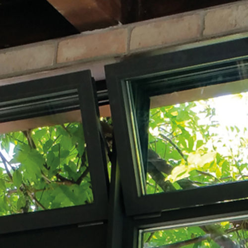 Wohnbereich-Lüftungssystem - NATURAL - Reynaers Aluminium - für Haus / für Fenster / mit Wärmerückgewinnung