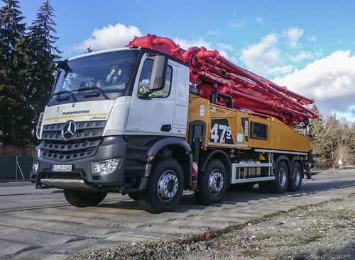 Mobile Betonpumpe - M 47-5 - PUTZMEISTER