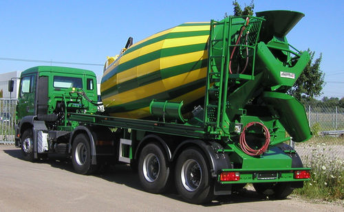 Fahrmischer für Beton - P 10DS - PUTZMEISTER - leichtgewichtig