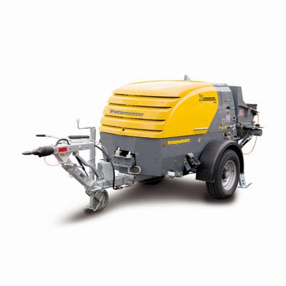 Betonpumpe auf Sattelschlepper - P 718 - PUTZMEISTER