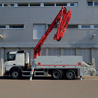 Mobile Betonpumpe - M 20-4 - PUTZMEISTER