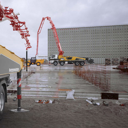 Mobile Betonpumpe - M 46-5 - PUTZMEISTER