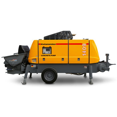 Anhängermontierte Betonpumpe - BSA 1409 D4 - PUTZMEISTER