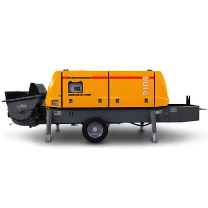 Anhängermontierte Betonpumpe - BSA 2108 HP-E - PUTZMEISTER