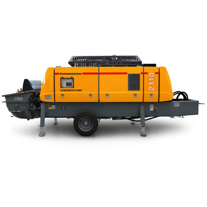 Anhängermontierte Betonpumpe - BSA 2110 HP-D4 - PUTZMEISTER