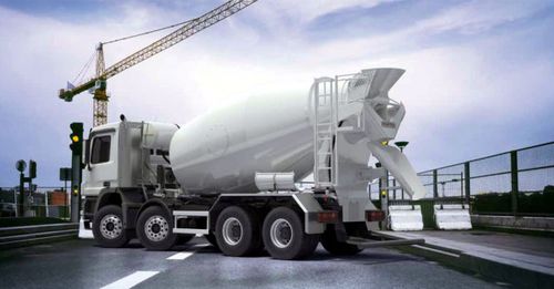 Fahrmischer für Beton - P 8 ULTRA - PUTZMEISTER - leichtgewichtig
