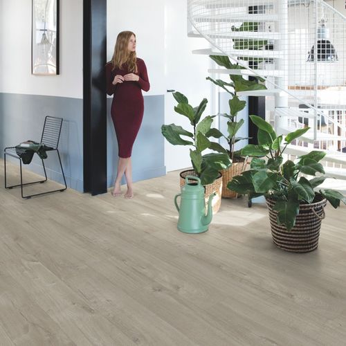 Vinyl-Bodenbelag - RPUCL40105 - QUICK-STEP - für Wohnhaus / Lamellen / matt