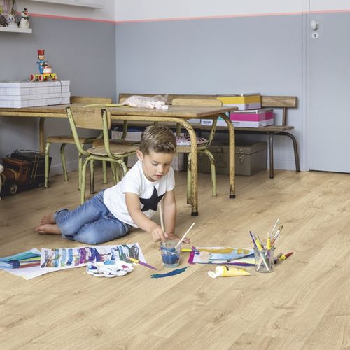 Vinyl-Bodenbelag - RPUCL40087 - QUICK-STEP - für Wohnhaus / Lamellen / matt