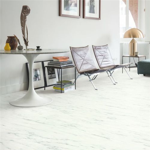 Vinyl-Bodenbelag - RAMCP40136 - QUICK-STEP - für Wohnhaus / aus Fliesen / matt