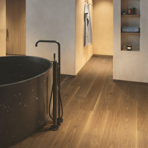 Nussbaum-Laminatboden - VIVID  - QUICK-STEP - HDF / verklebt / Holzoptik