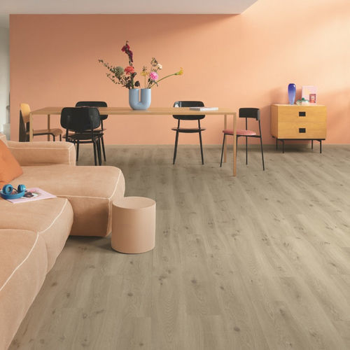 Vinyl-Bodenbelag - OCEAN BLISS WARM TAUPE - QUICK-STEP - für den Innenraum / für Wohnbereich / für Büro