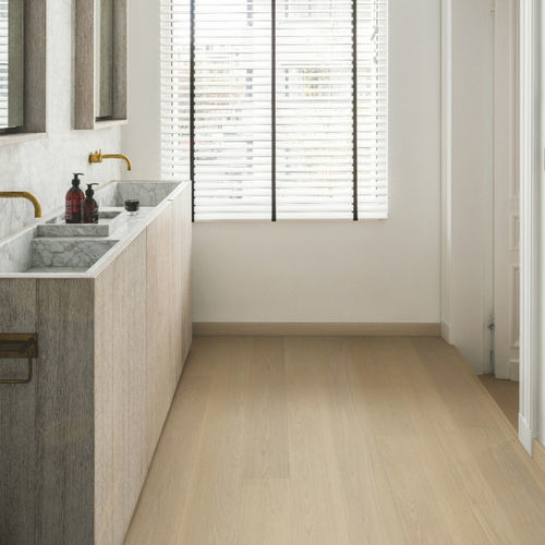 Mehrschichtparkett - LILY OAK EXTRA  - QUICK-STEP - Schiffsbrücke / matt / gefärbt