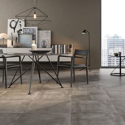 Porzellanfliesen - BASIC CONCRETE - RAK Ceramics - matt / für den Innenraum / für Außenbereich