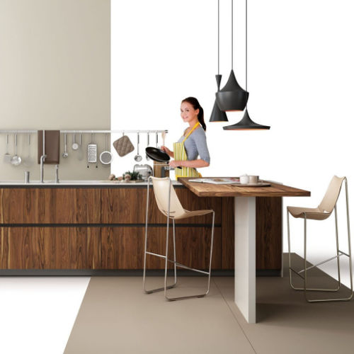 Feinsteinzeug-Arbeitsplatte - MAXIMUS UNI - RAK Ceramics - für Küche / weiß / beige