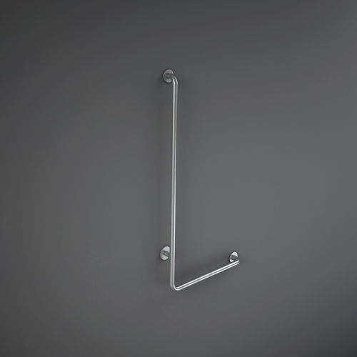 Edelstahl-Stützgriff - RAK-Silver - RAK Ceramics - L-förmig / wandmontiert / für Gewerbegebrauch