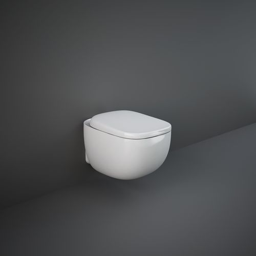 Wandhängendes WC - RAK-ILLUSION - RAK Ceramics - Keramik / mit eingebauter Spülung / spülrandlos