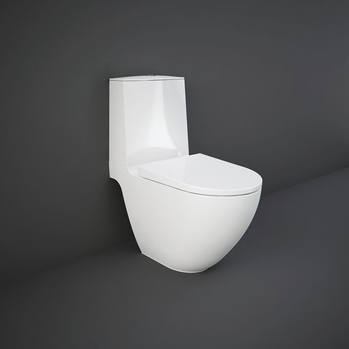 Monoblock-WC - RAK-DES - RAK Ceramics - Keramik / für Privatgebrauch / für Gewerbegebrauch