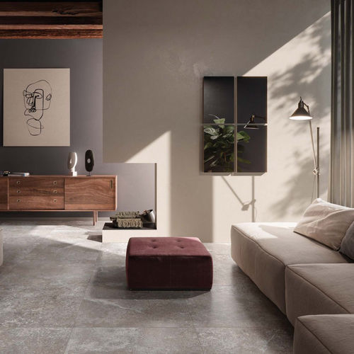 Porzellanfliesen - VALLEY STONE - RAK Ceramics - matt / für den Innenraum / für Wohnzimmer