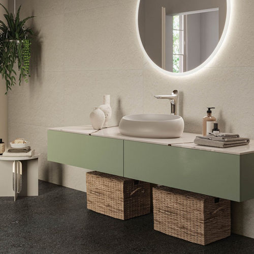 Porzellanfliesen - GRIGIO VENATO - RAK Ceramics - Hochglanz / für den Innenraum / für Badezimmer