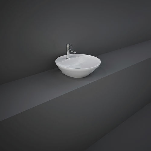Aufsatzwaschbecken - RAK-VARIANT - RAK Ceramics - Keramik / rund / ohne Öffnung