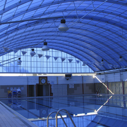 Polycarbonat-Dach - TOPGAL  - POLYGAL - Stehfalz / wasserdicht / mit UV-Schutz