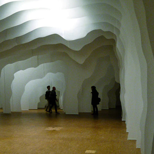 Abnehmbare Trennwand - IGLOO ARCHITECTURE - PROCÉDÉS CHÉNEL INTERNATIONAL - Papier / für professionellen Einsatz / für Großraumbüros