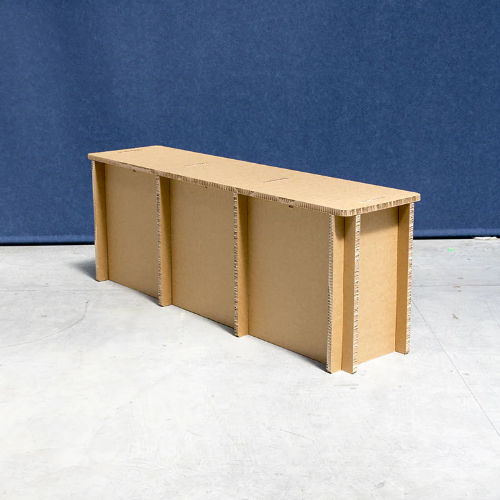 Design-Bank - VANVES - PROCÉDÉS CHÉNEL INTERNATIONAL - Karton / ohne Rückenlehne / ohne Armlehnen