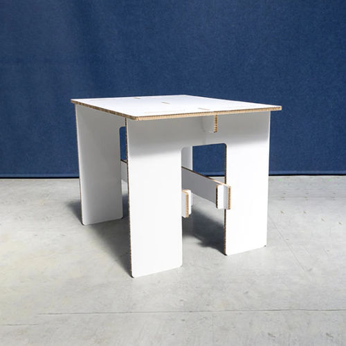 Design-Tisch - VANVES - PROCÉDÉS CHÉNEL INTERNATIONAL - Karton / Gestell aus Karton / rechteckig