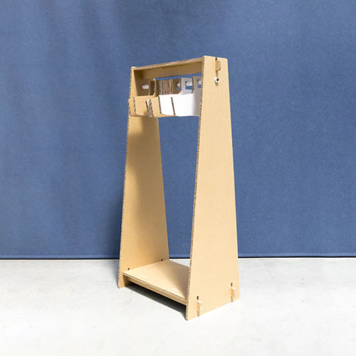Design-Kleiderständer - PORTANT VANVES - PROCÉDÉS CHÉNEL INTERNATIONAL - Karton / tragbar / für professionellen Einsatz