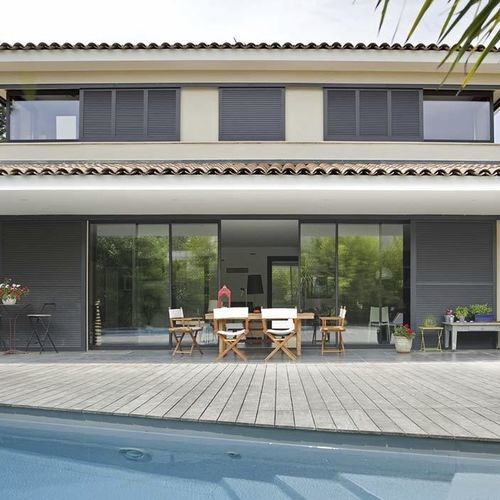 Schiebe-Fensterladen - TAOS® - PROFILS SYTEMES - Lamellen / Lamellen / Aluminium
