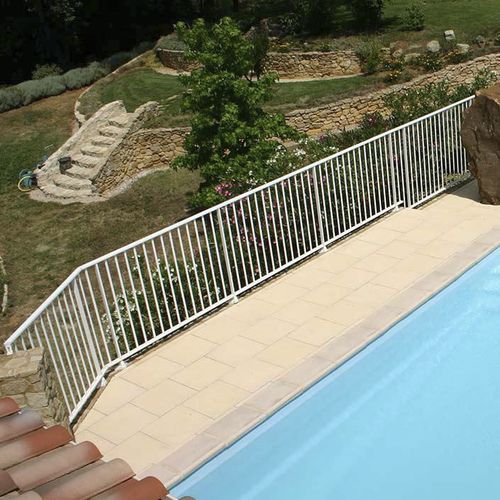 Schutzabsperrung - MACASSAR® - PROFILS SYTEMES - feststehend / Aluminium / für Pool