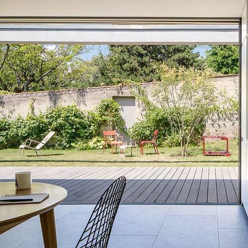 Glasschiebetür - CUZCO® 712M - PROFILS SYTEMES - Aluminium / mit Doppelverglasung / mit Dreifachverglasung