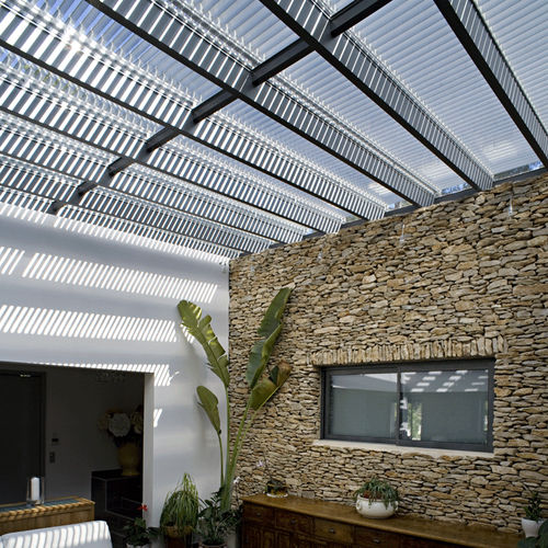 Stationärer Dachverglasung - TANAGRA® - PROFILS SYTEMES - Aluminium