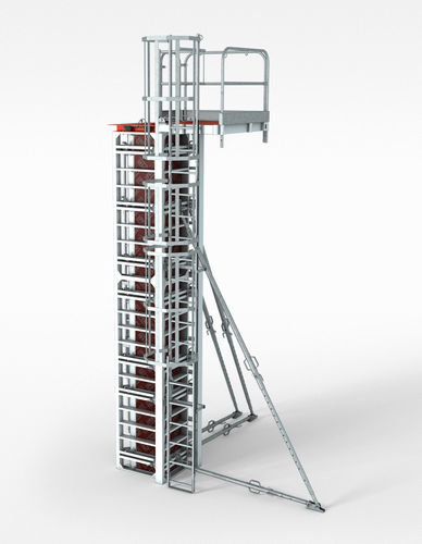 Trägerschalung - RAPID - PERI S.A.S. - Modul / Metall / für Pfeiler
