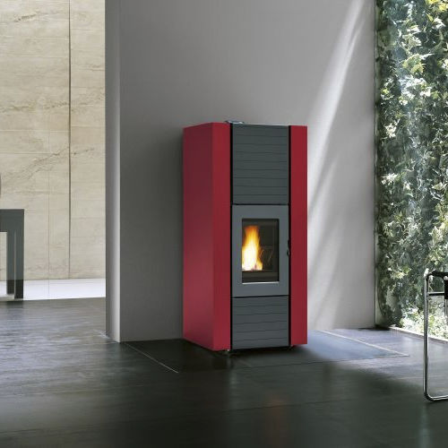 Wasserführender Kaminofen / Pellet - MARTINA IDRO LUX - PALAZZETTI LELIO - 5 kW...10 kW / 10 kW...20 kW / nicht anwendbar
