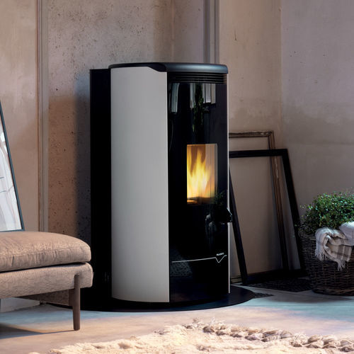 Wasserführender Kaminofen / Pellet - Jackie Idro 20 - PALAZZETTI LELIO - 10 kW...20 kW / 20 kW...50 kW / nicht anwendbar